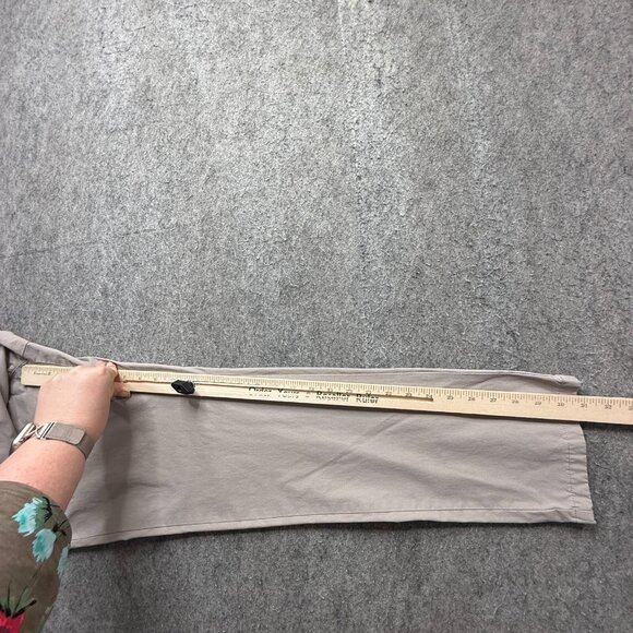 Vineyard Vines On The Go 5-Pocket Pants Men 32 x 31 Beige Water Resistant Nylon - Picture 12 of 16